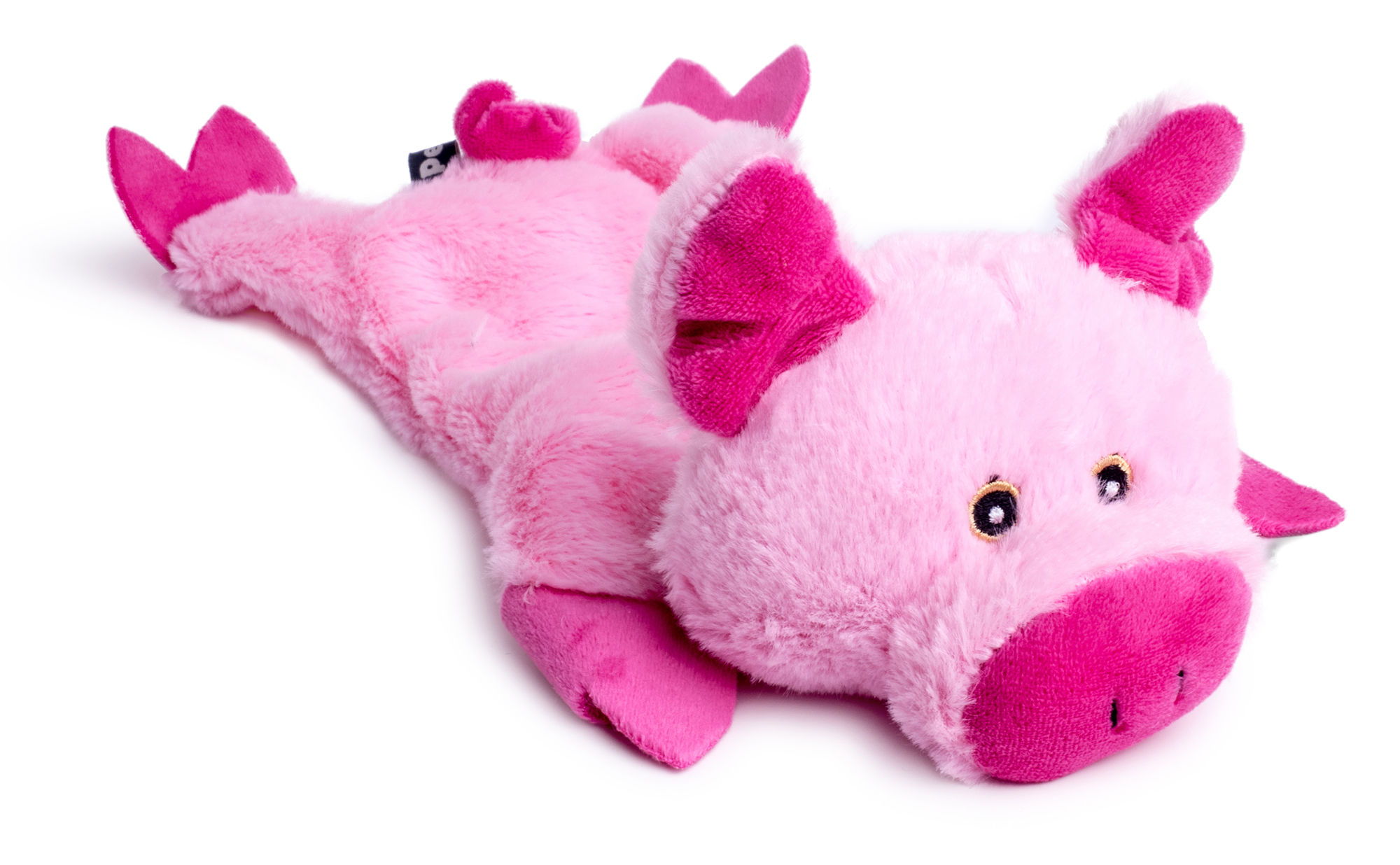 Crinkle-Flat-Pig-Dog-Toy