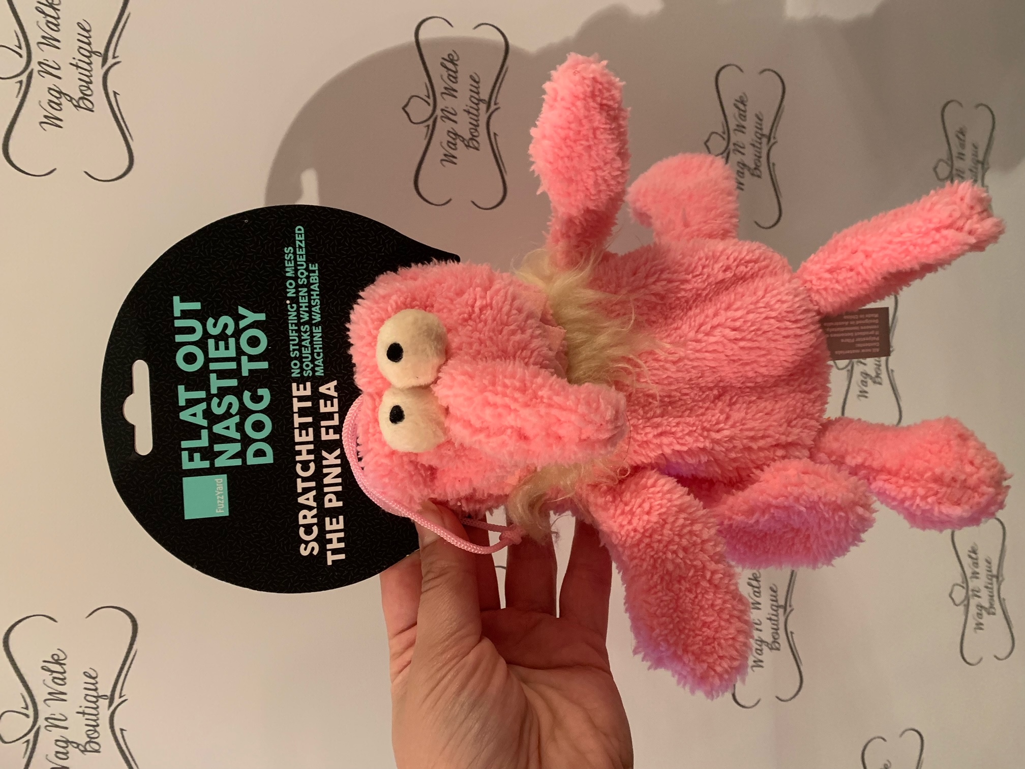 Scratchette the Flea Plush Toy